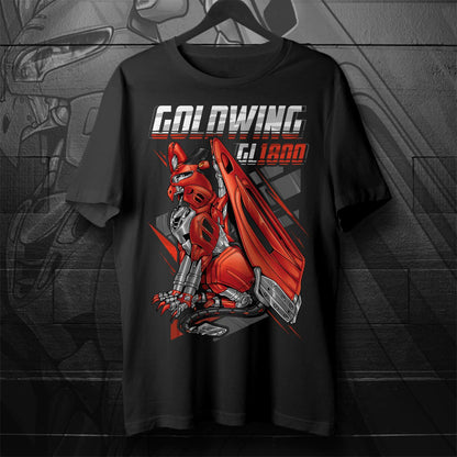 Honda GL1800 Gold Wing Inspired T-Shirt - Motorcycle Tee Shirt