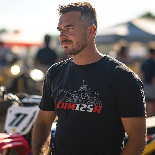 Honda CRM125R Inspired T-Shirt - Motorcycle Tee Shirt
