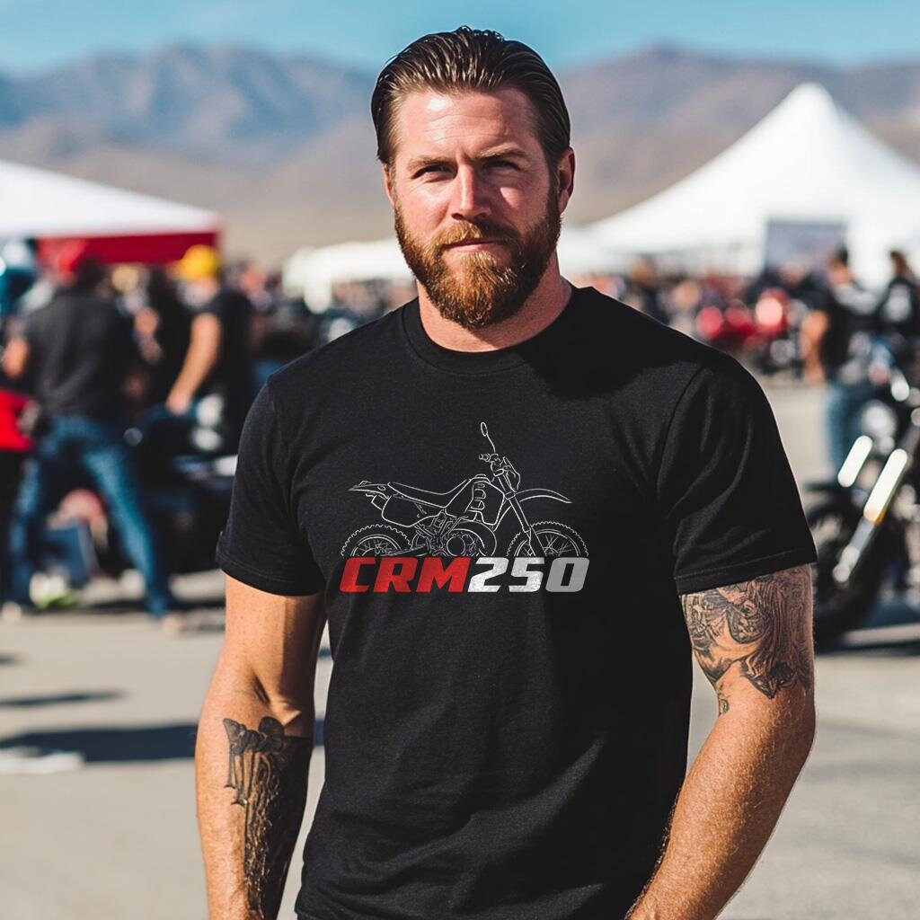 Honda CRM250 Inspired T-Shirt - Motorcycle Tee Shirt