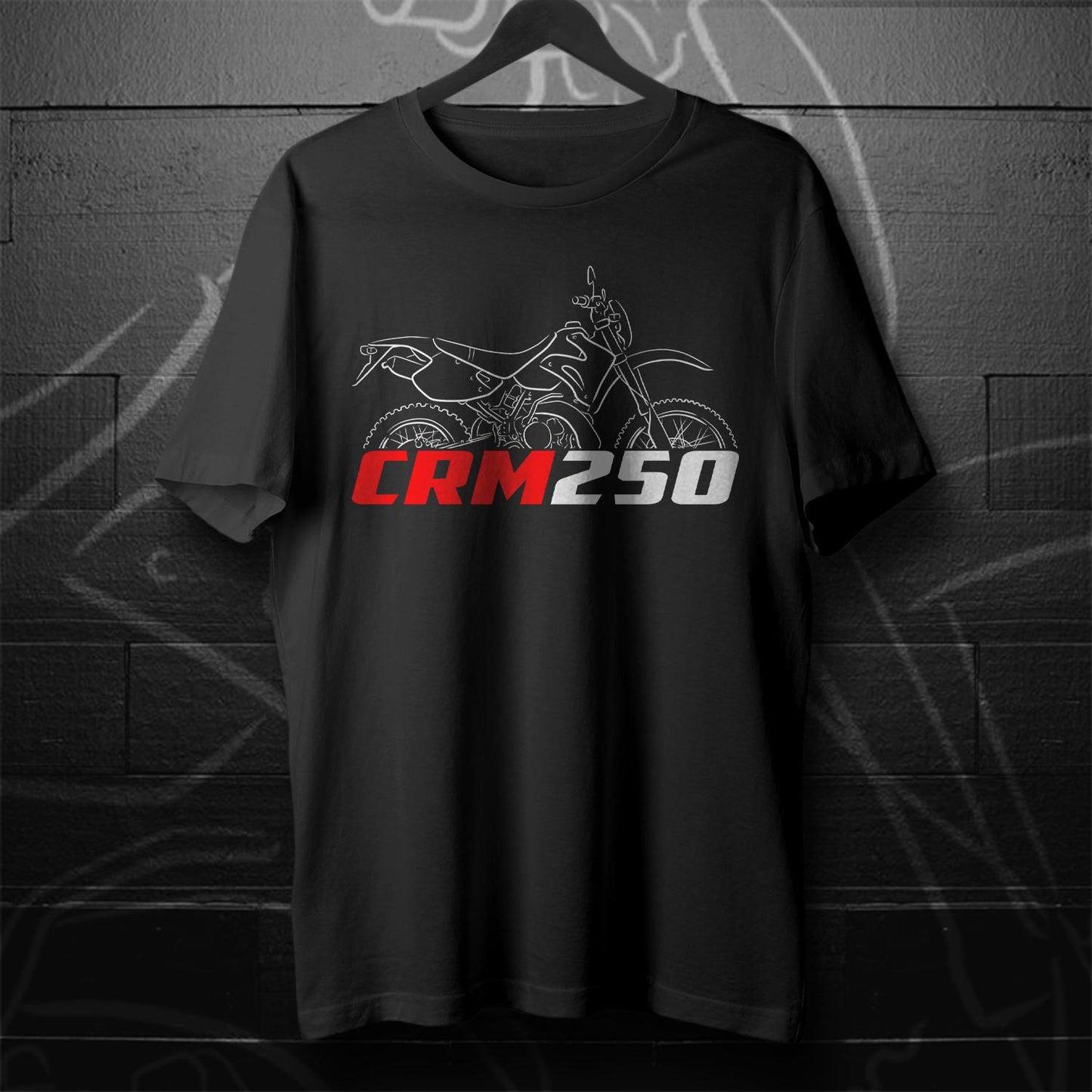 Honda CRM250 Inspired T-Shirt - Motorcycle Tee Shirt