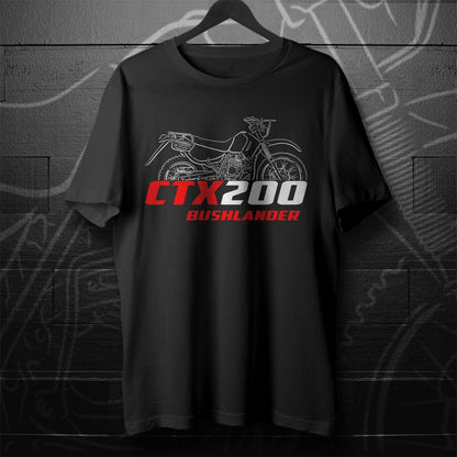 Honda CTX200 Bushlander Inspired T-Shirt - Motorcycle Tee Shirt