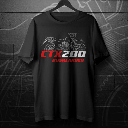 Honda CTX200 Bushlander Inspired T-Shirt - Motorcycle Tee Shirt