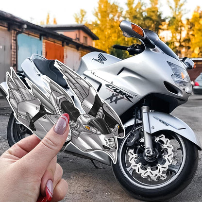 Honda CBR1100XX Inspired Stickers - Set of 3 Motorcycle Decals