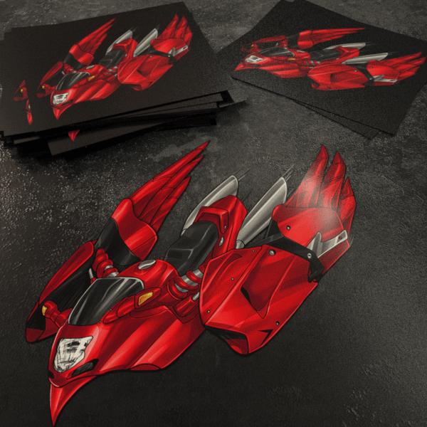 Honda CBR1100XX Inspired Stickers - Set of 3 Motorcycle Decals