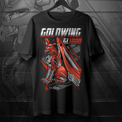 Honda GL1800 Gold Wing Inspired T-Shirt - Motorcycle Tee Shirt