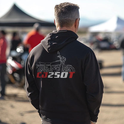 Honda CJ250T 1976 - 1979 Inspired Hoodie - Motorcycle Sweatshirt