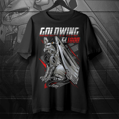 Honda GL1800 Gold Wing Inspired T-Shirt - Motorcycle Tee Shirt
