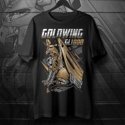 Honda GL1800 Gold Wing Inspired T-Shirt - Motorcycle Tee Shirt