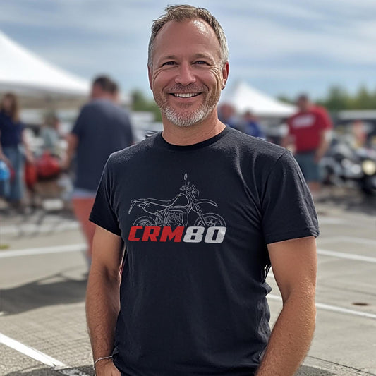 Honda CRM80 Inspired T-Shirt - Motorcycle Tee Shirt