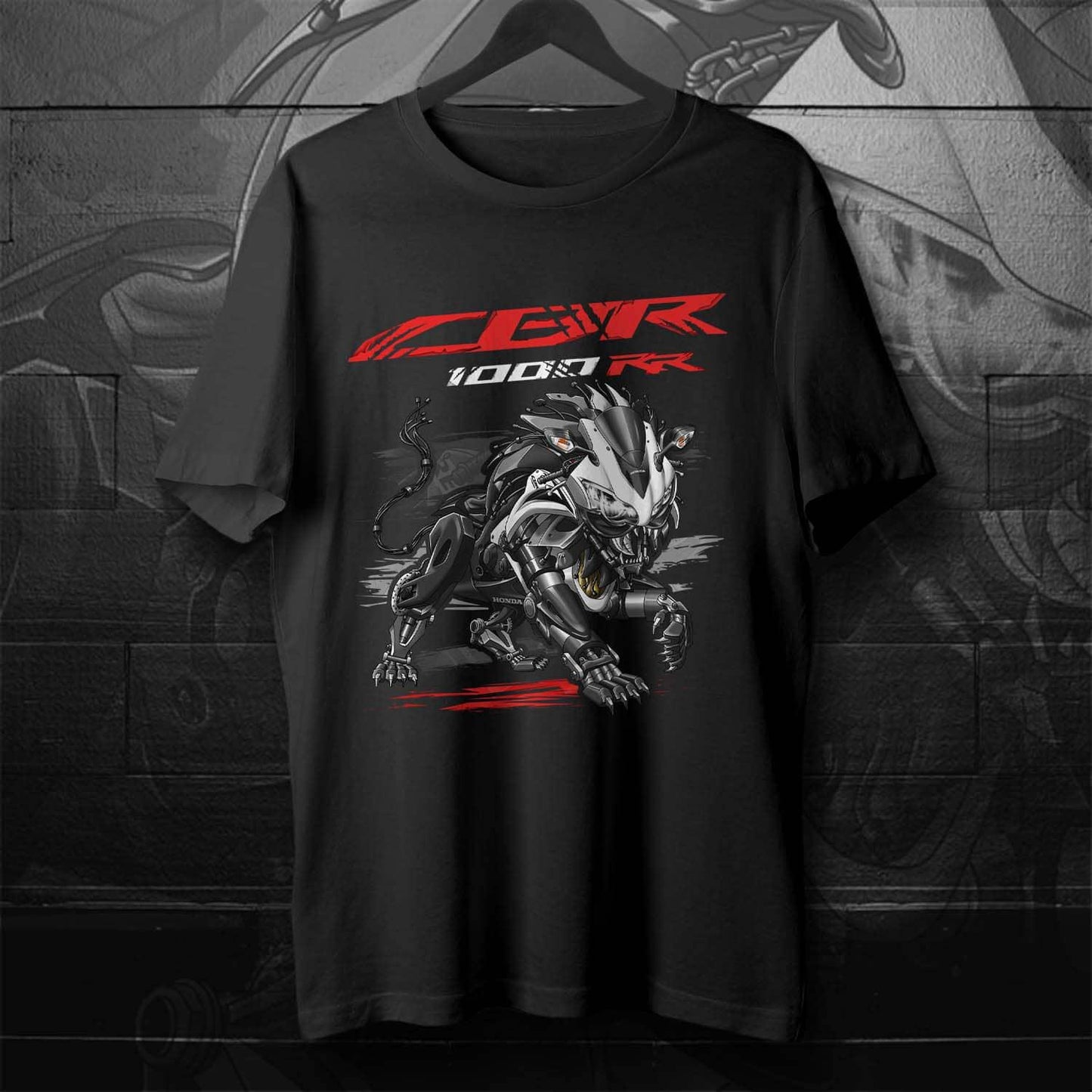 Honda CBR 1000RR 2008 Inspired T-Shirt - Motorcycle Tee Shirt