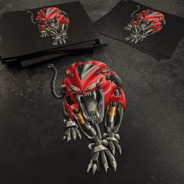 Honda CBR 1000RR 2012-16 Inspired Stickers - Set of 3 Motorcycle Decals