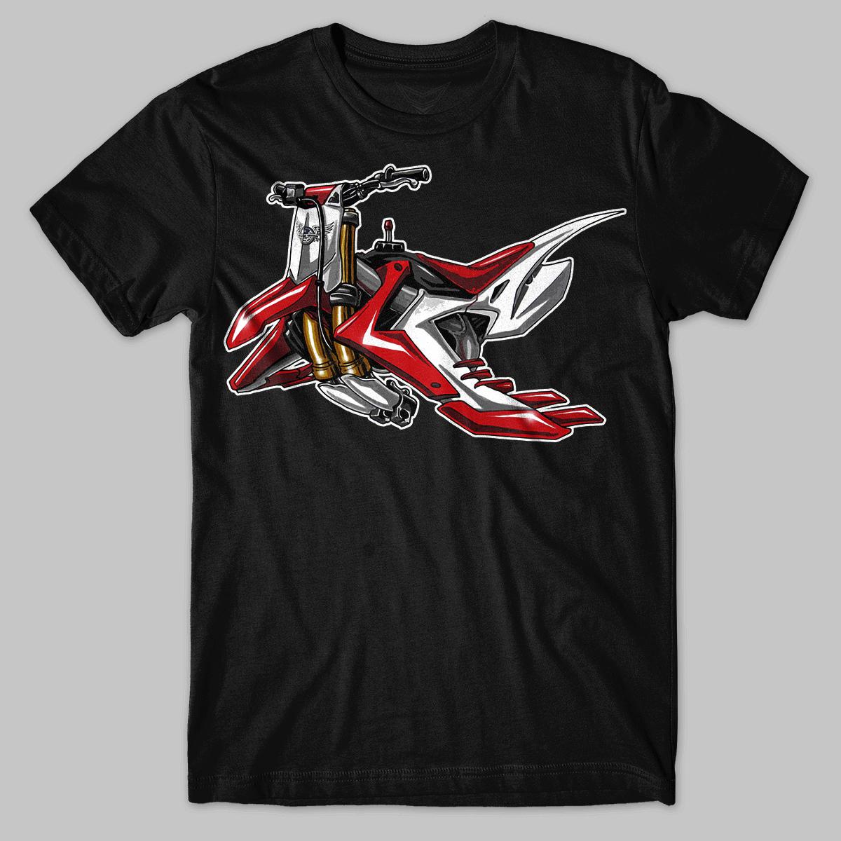 Honda CRF Inspired T-Shirt - Motorcycle Tee Shirt