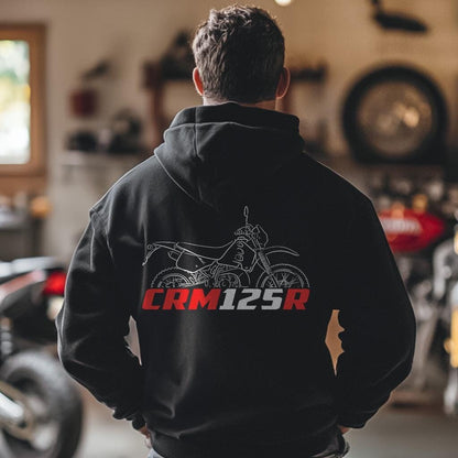 Honda CRM125R Inspired Hoodie - Motorcycle Sweatshirt