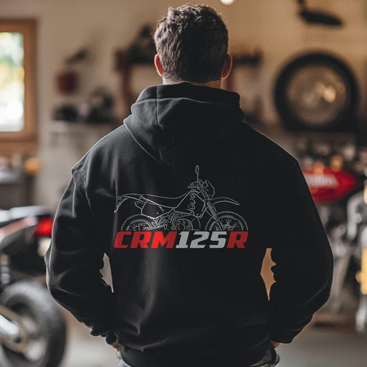 Honda CRM125R Inspired Hoodie - Motorcycle Sweatshirt