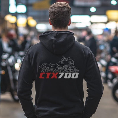 Honda CTX700 | D & N Inspired Hoodie - Motorcycle Sweatshirt