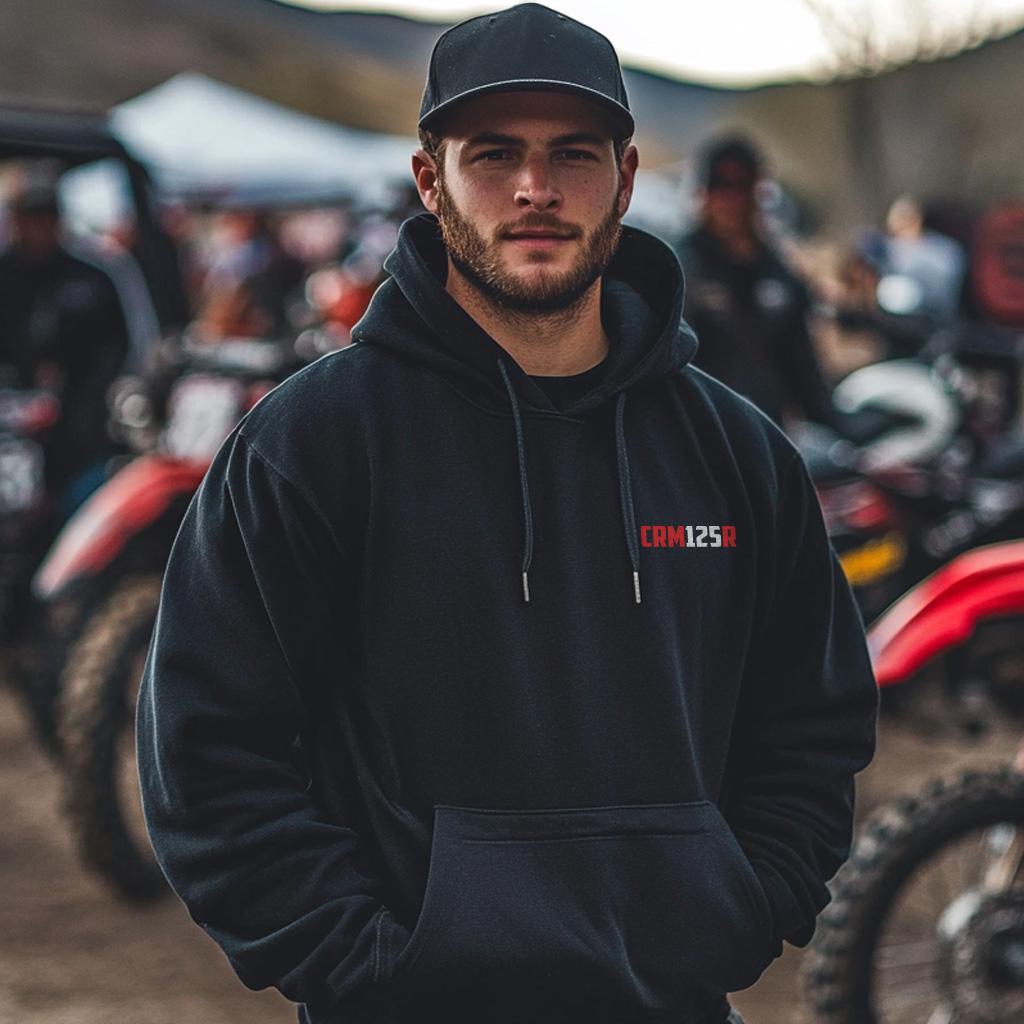 Honda CRM125R Inspired Hoodie - Motorcycle Sweatshirt