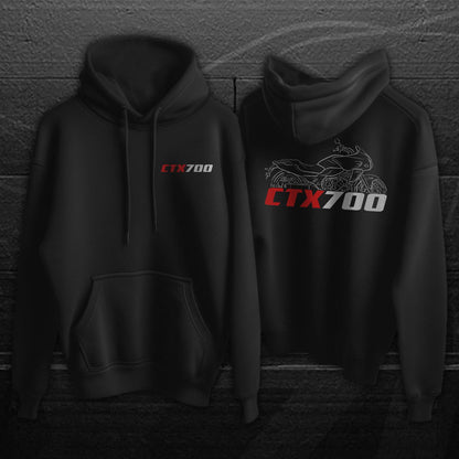 Honda CTX700 | D & N Inspired Hoodie - Motorcycle Sweatshirt