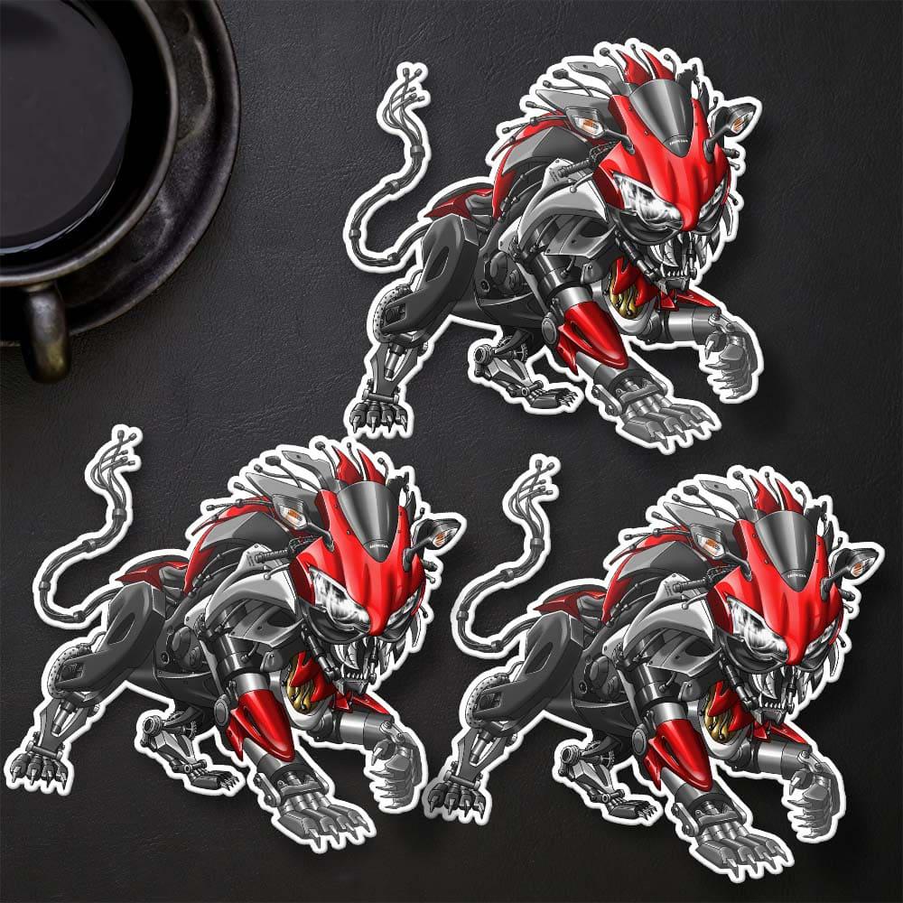 Honda CBR 1000RR 2008 Inspired Stickers - Set of 3 Motorcycle Decals