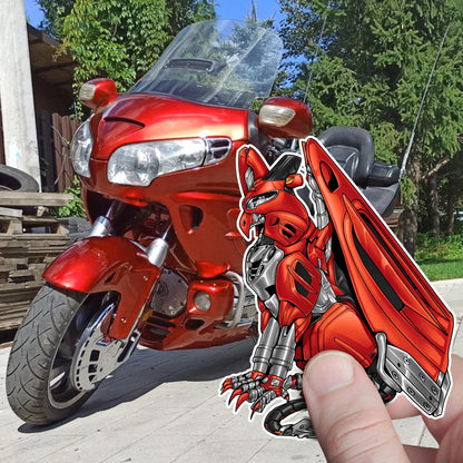 Honda GL1800 Gold Wing Inspired Stickers - Set of 3 Motorcycle Decals