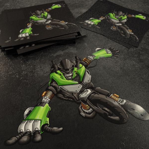 Honda Grom MSX125 Inspired Stickers - Set of 3 Motorcycle Decals