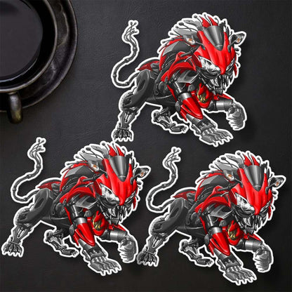 Honda CBR 1000RR 2008 Inspired Stickers - Set of 3 Motorcycle Decals