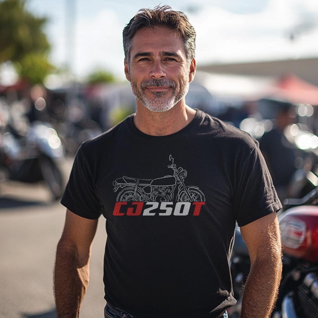 Honda CJ250T 1976 - 1979 Inspired T-Shirt - Motorcycle Tee Shirt