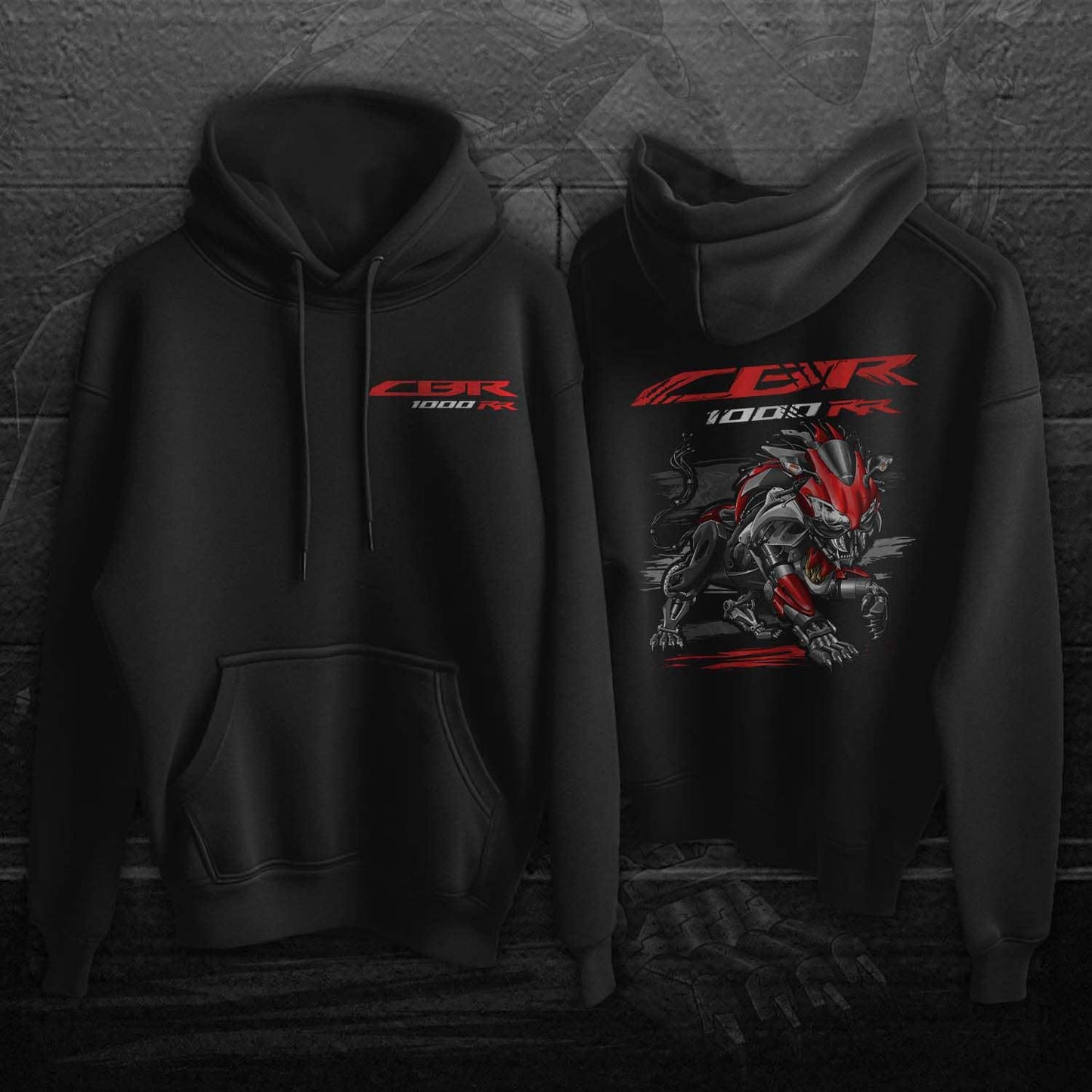Honda CBR 1000RR 2008 Inspired Hoodie - Motorcycle Sweatshirt