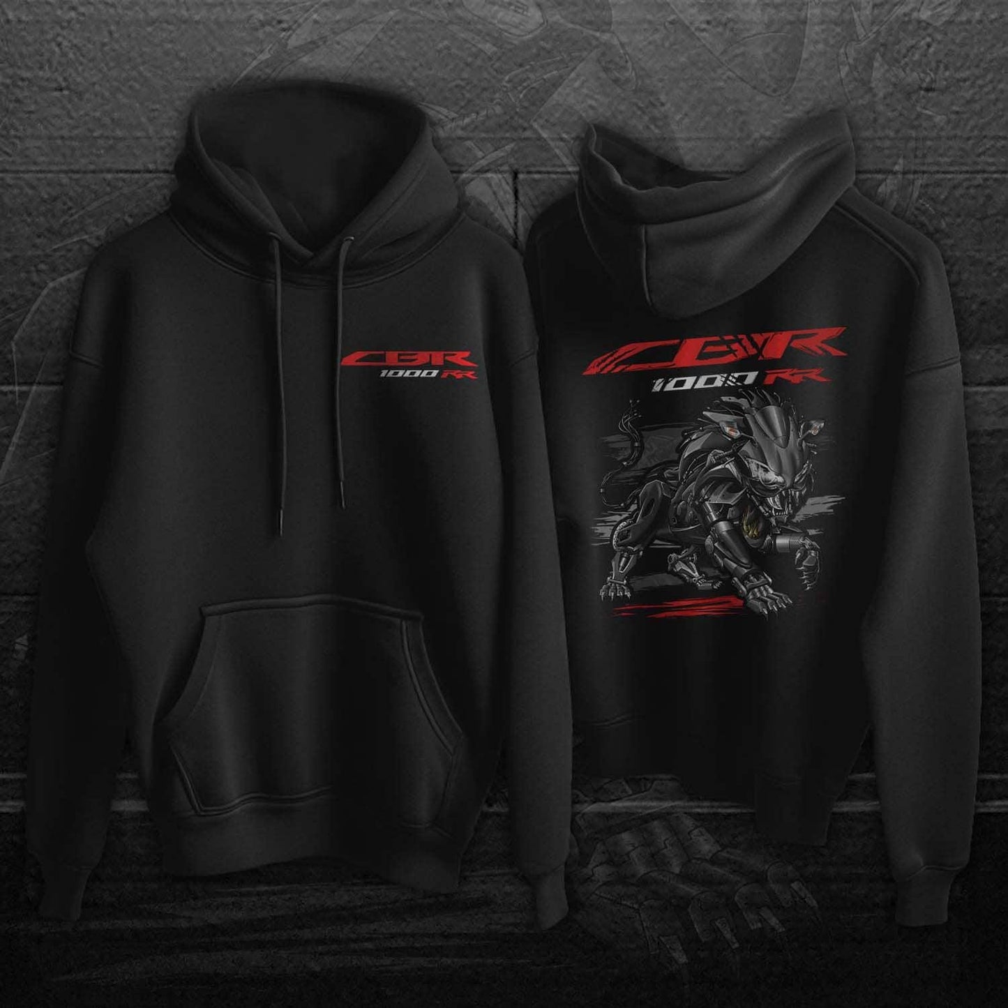 Honda CBR 1000RR 2009 Inspired Hoodie - Motorcycle Sweatshirt