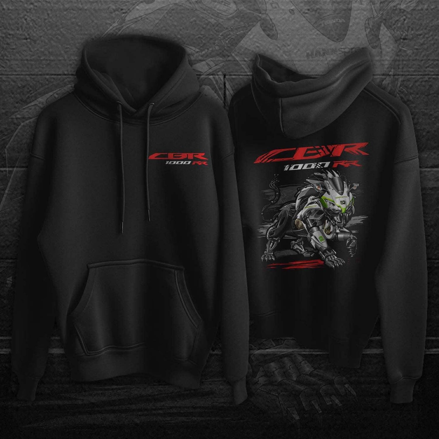 Honda CBR 1000RR 2009 Inspired Hoodie - Motorcycle Sweatshirt