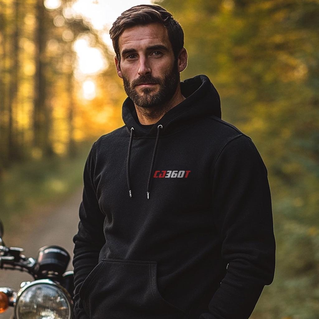 Honda CJ360T 1976 - 1977 Inspired Hoodie - Motorcycle Sweatshirt