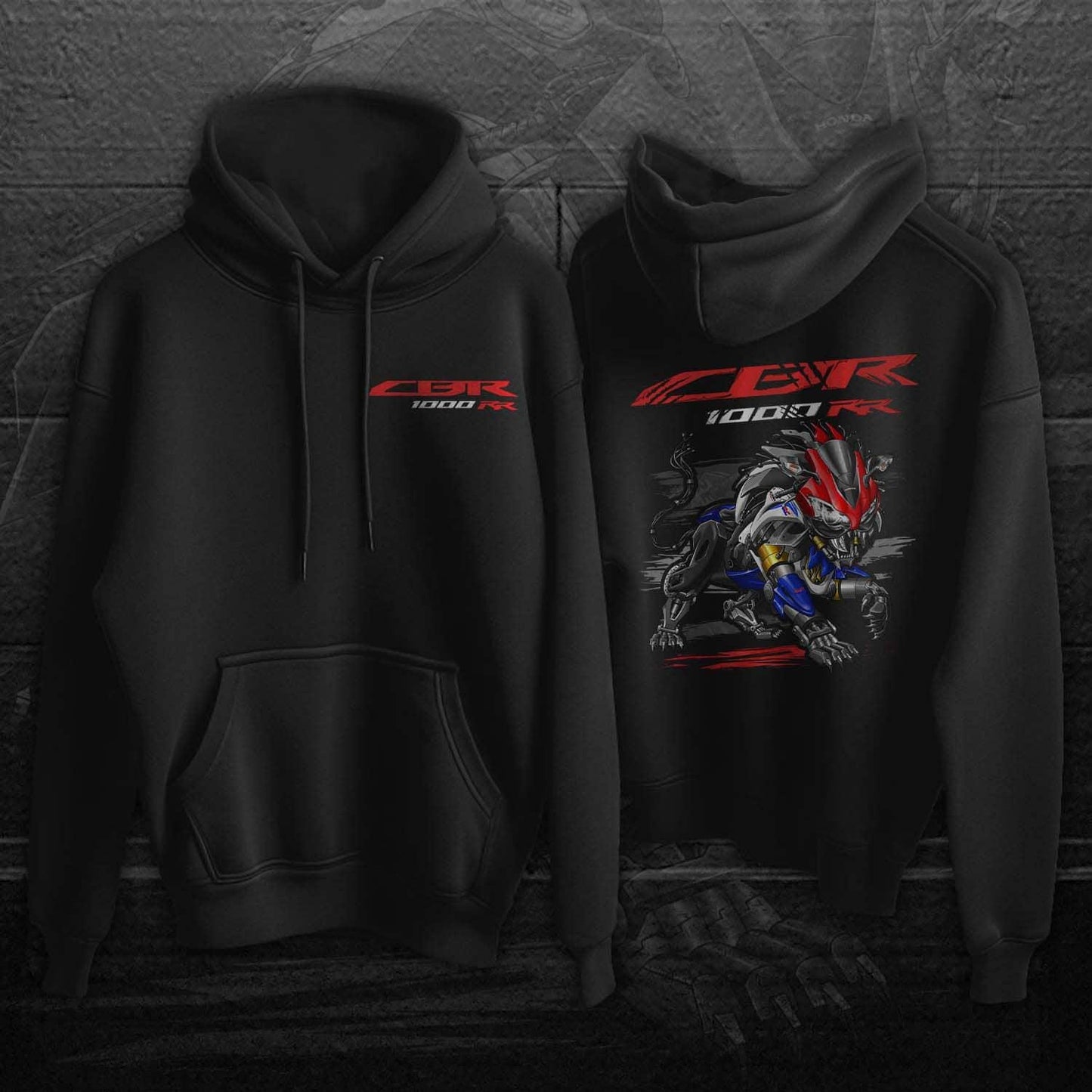 Honda CBR 1000RR 2009 Inspired Hoodie - Motorcycle Sweatshirt
