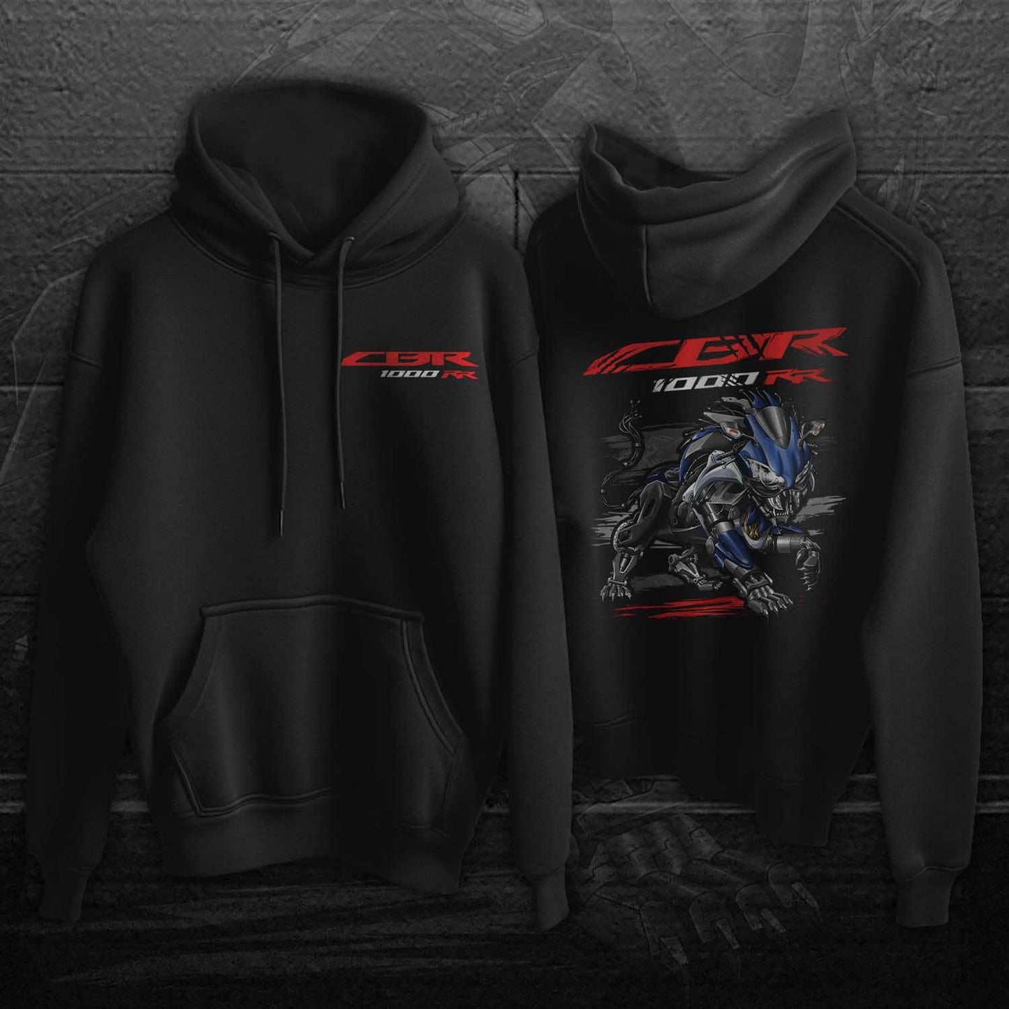 Honda CBR 1000RR 2009 Inspired Hoodie - Motorcycle Sweatshirt