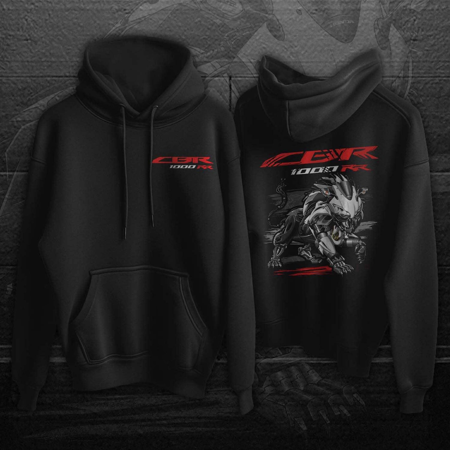 Honda CBR 1000RR 2009 Inspired Hoodie - Motorcycle Sweatshirt
