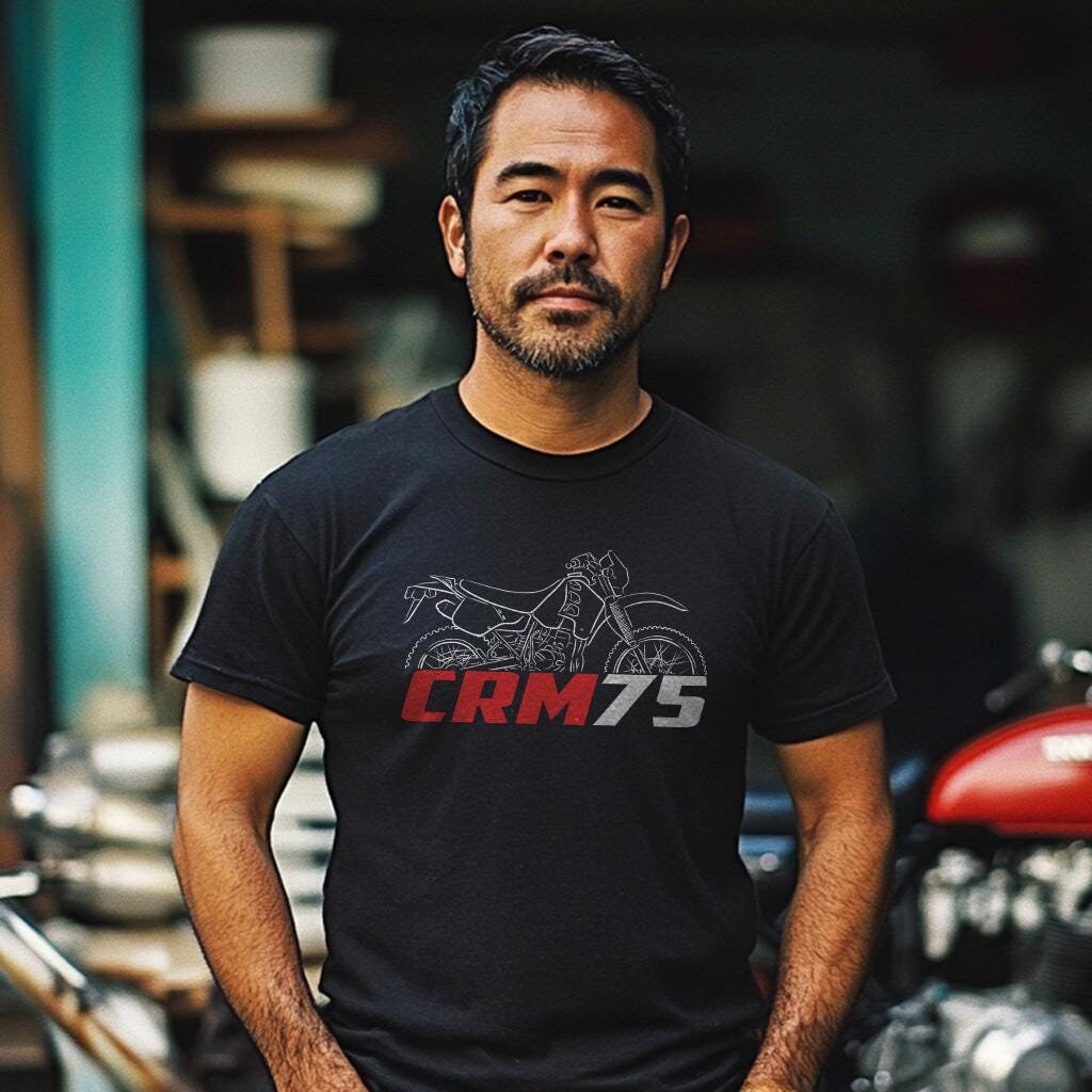 Honda CRM75R Inspired T-Shirt - Motorcycle Tee Shirt