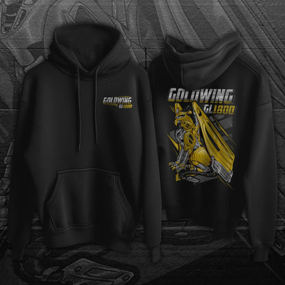 Honda GL1800 Gold Wing Inspired Hoodie - Motorcycle Sweatshirt