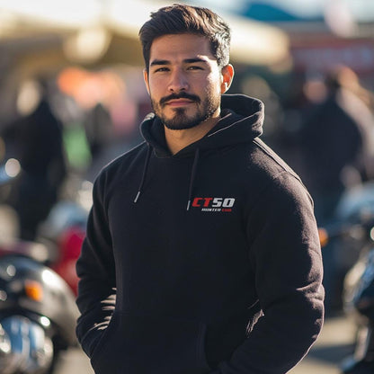 Honda CT50 Inspired Hoodie - Motorcycle Sweatshirt