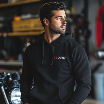Honda CL200 Inspired Hoodie - Motorcycle Sweatshirt