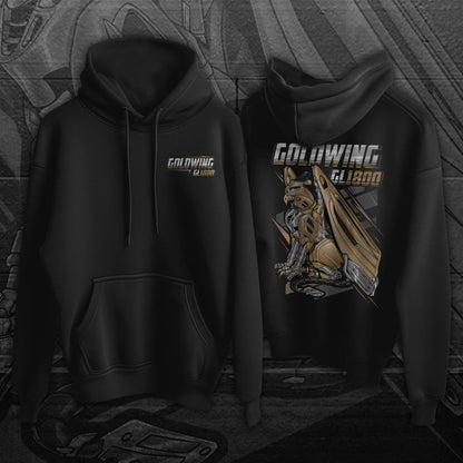 Honda GL1800 Gold Wing Inspired Hoodie - Motorcycle Sweatshirt
