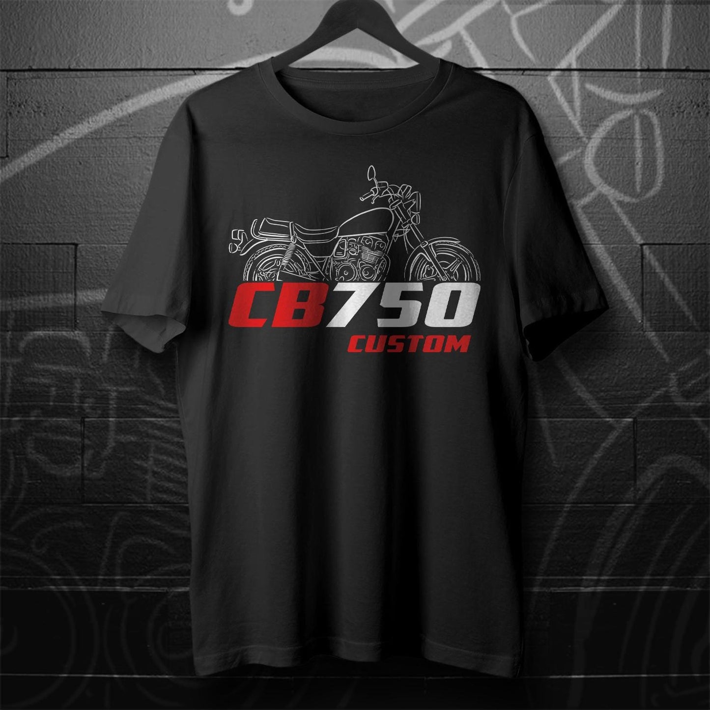 Honda CB750 | A | K | Hornet & Custom Inspired T-Shirt - Motorcycle Tee Shirt