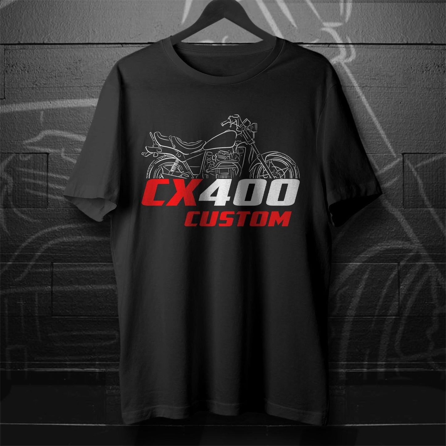 Honda CX 400 | C & E Inspired T-Shirt - Motorcycle Tee Shirt