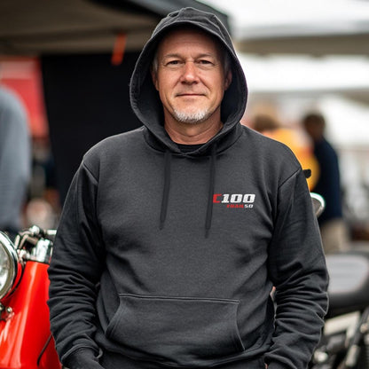 Honda C100 Trail 50 Inspired Hoodie - Motorcycle Sweatshirt