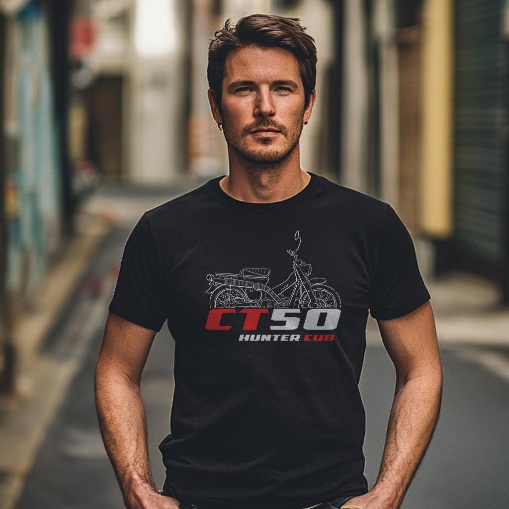 Honda CT50 Inspired T-Shirt - Motorcycle Tee Shirt