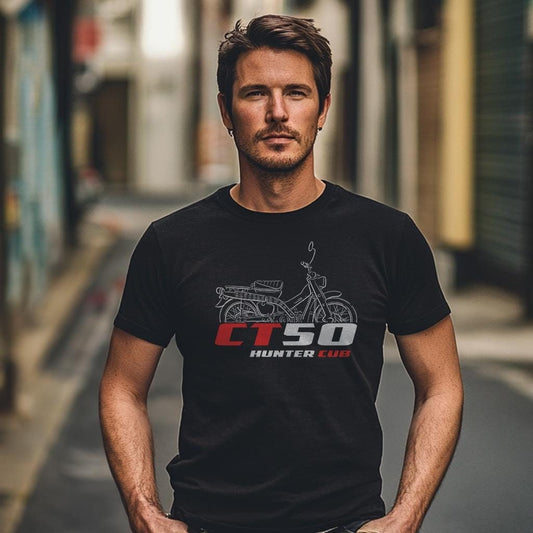 Honda CT50 Inspired T-Shirt - Motorcycle Tee Shirt