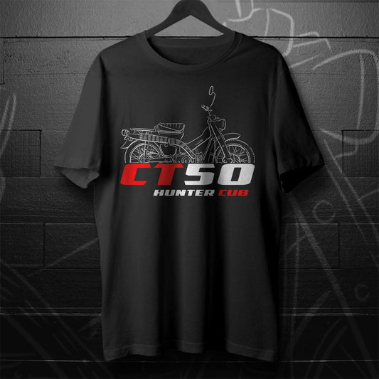 Honda CT50 Inspired T-Shirt - Motorcycle Tee Shirt
