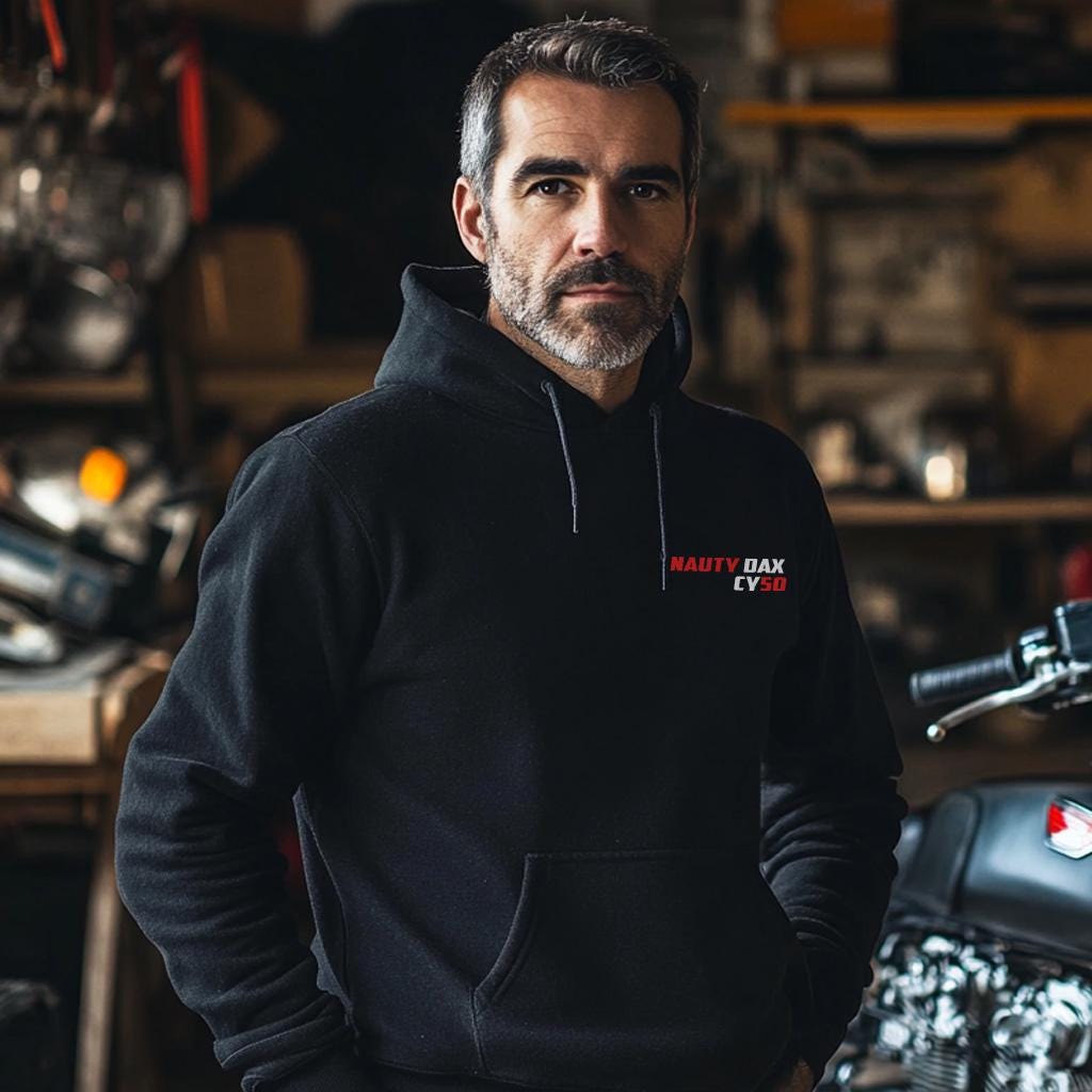 Honda Nauty Dax CY50 Inspired Hoodie - Motorcycle Sweatshirt
