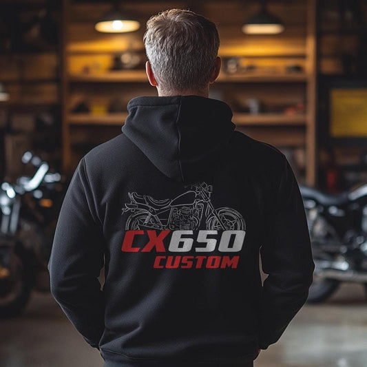 Honda CX 650 C | E & Turbo Inspired Hoodie - Motorcycle Sweatshirt