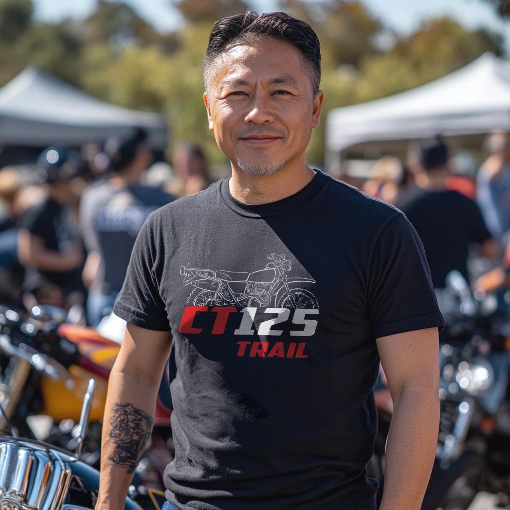Honda CT125 Inspired T-Shirt - Motorcycle Tee Shirt