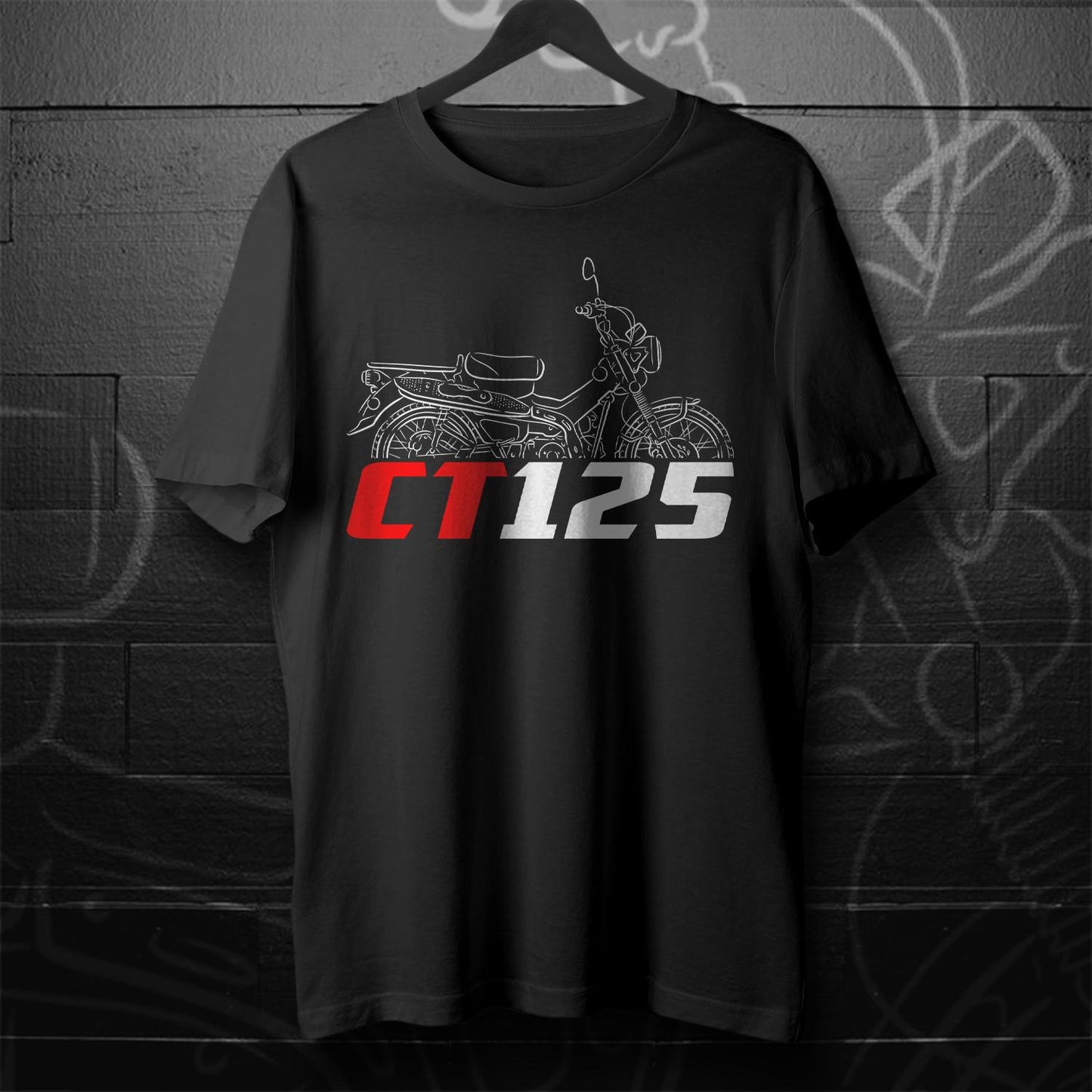 Honda CT125 Inspired T-Shirt - Motorcycle Tee Shirt