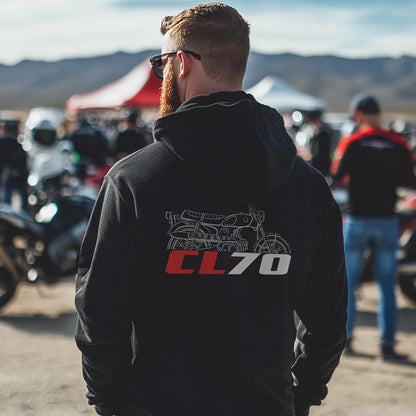 Honda CL70 | K0-K4 Inspired Hoodie - Motorcycle Sweatshirt