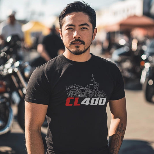 Honda CL400 Inspired T-Shirt - Motorcycle Tee Shirt